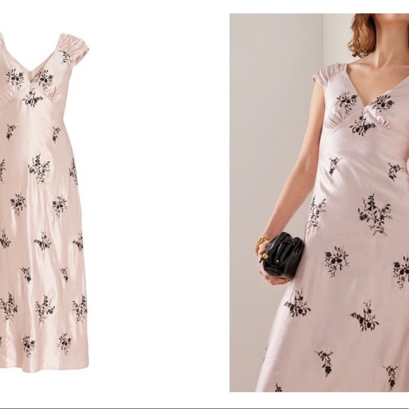 Erdem couture silk dress NWT (New with Tags) size 4 - Picture 7 of 16